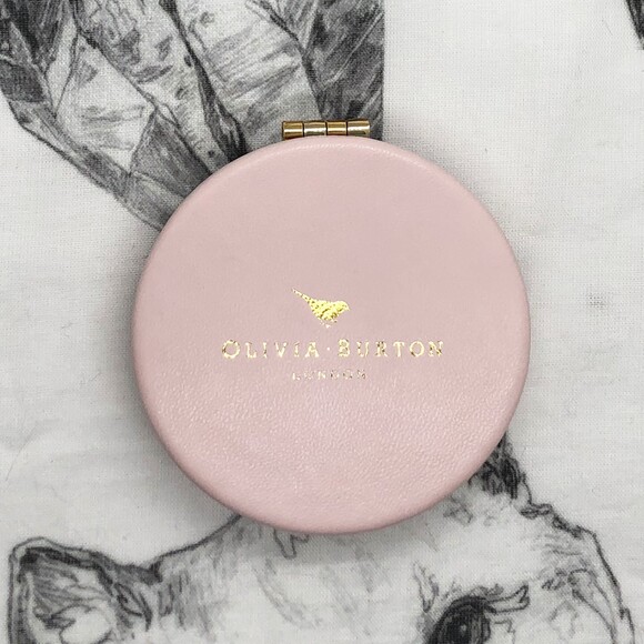 ♡ Olivia Burton ♡ Bunny Compact Mirror - Blossom & Gold - Picture 2 of 9